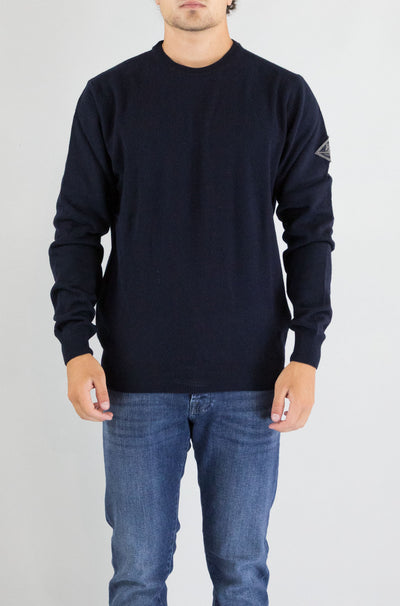 Felpa Roy Roger’S Blue Navy da Uomo rru502cc53xxxx cc048