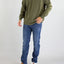 Felpa Roy Roger’S Army Green da Uomo rru502cn04xxxx cc085