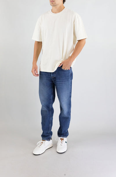 T-Shirt Amish White da Uomo amu146cn21xxxx