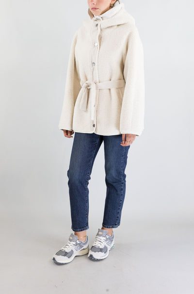 Cappotto Pinko Panna da Donna capperi