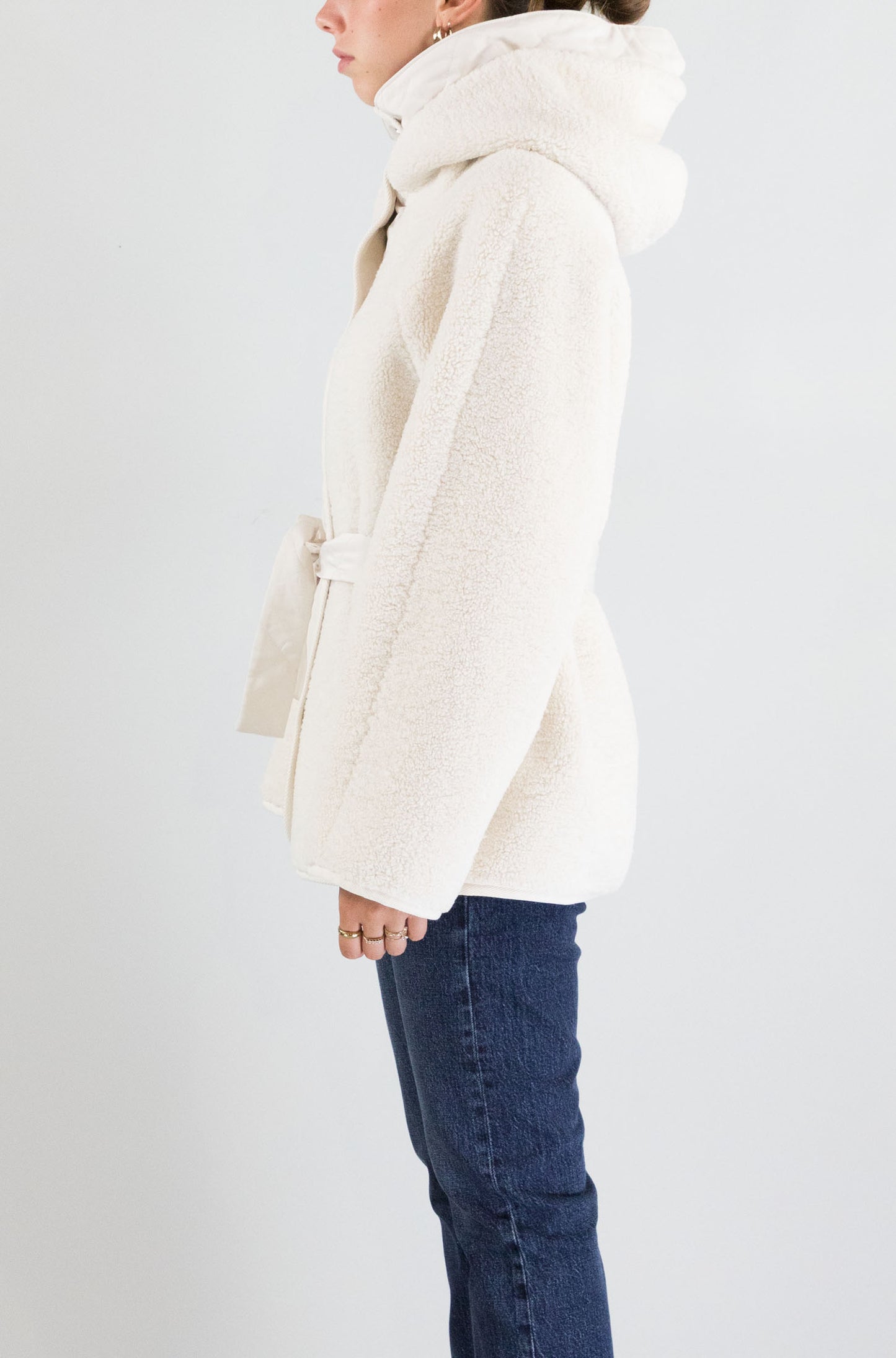 Cappotto Pinko Panna da Donna capperi
