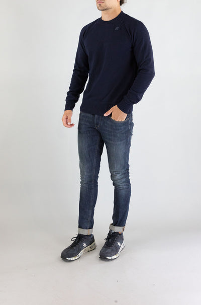 Maglia Kway K89 Blu da Uomo k2142gw