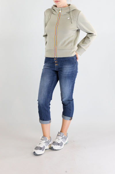Felpa Kway 0ak da Donna k2132 cw divine light spacer