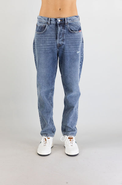 Jeans Amish Marble Stone da Uomo amu001d5703012 jeremiah