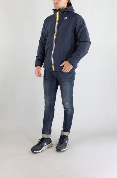 Giubbotto Kway K89 Blue Depth da Uomo k61273w le vrai