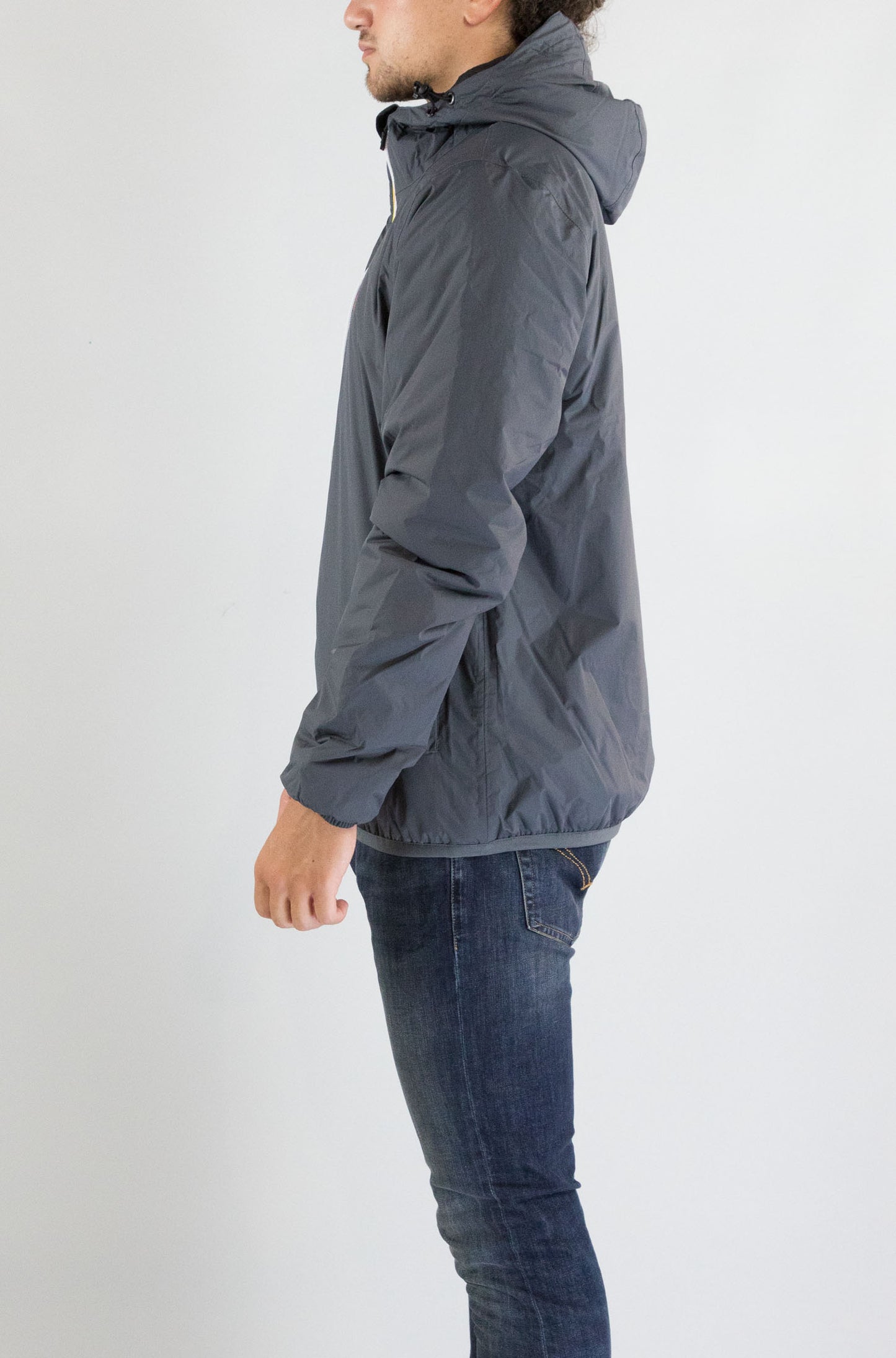 Giubbotto Kway 133 Grey Shadow da Uomo k61273w le vrai