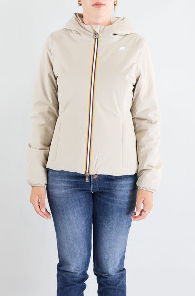 Giubbotto Kway Bba Beige da Donna k6128tw lily