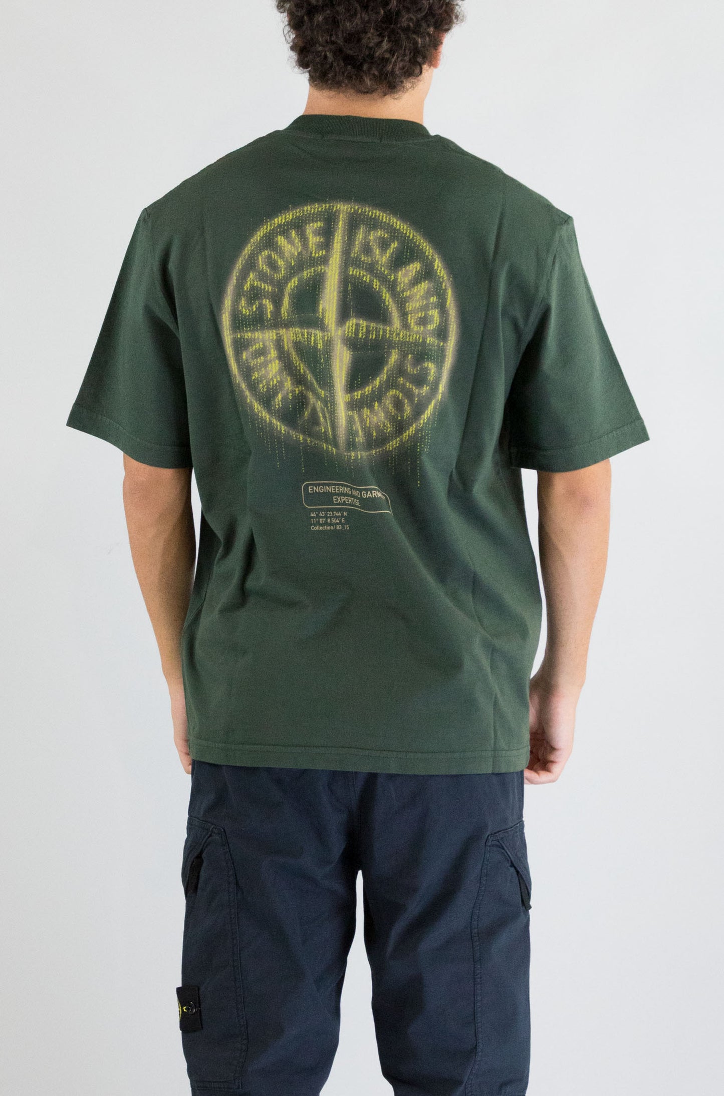T-Shirt Stone Island V005e da Uomo k2s152100037s0197