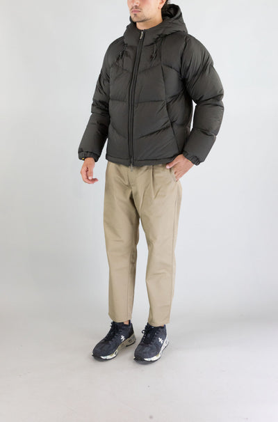 Giubbotto Kway Black Olive da Uomo k7136gw ouill thermo light