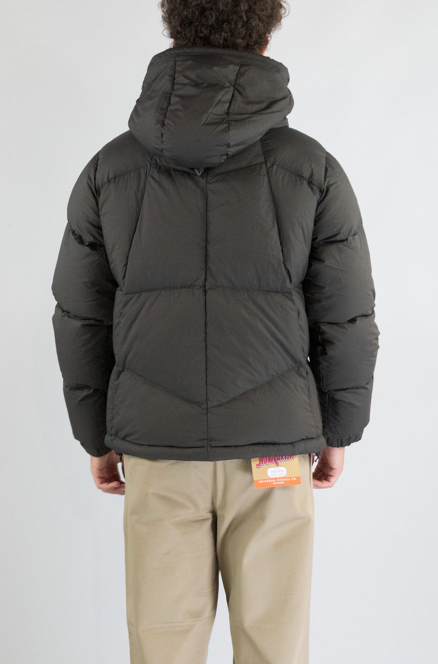 Giubbotto Kway Black Olive da Uomo k7136gw ouill thermo light