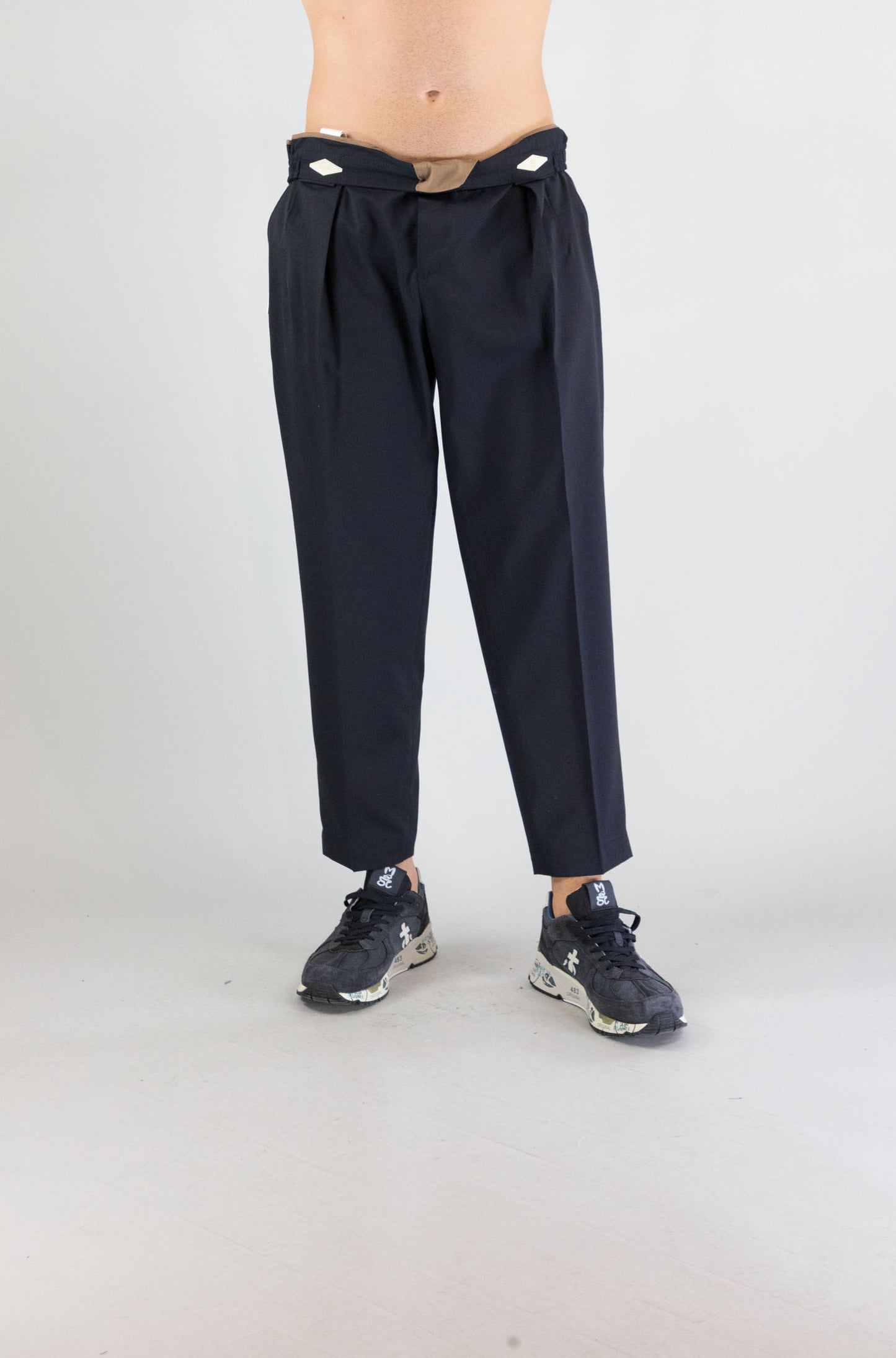 Pantalone Briglia Navy da Uomo portobellos 400100