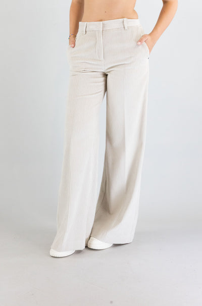 Pantalone Ottod’Ame Ecru da Donna dp9892