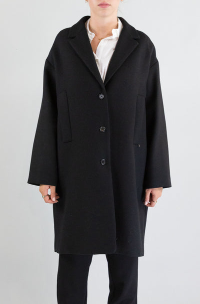Cappotto Ottod’Ame Nero da Donna dj0014