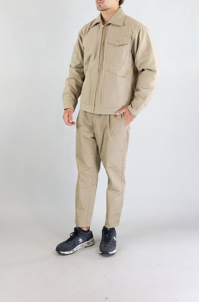 Giubbotto Universal Overall Beige da Uomo ht2533420a