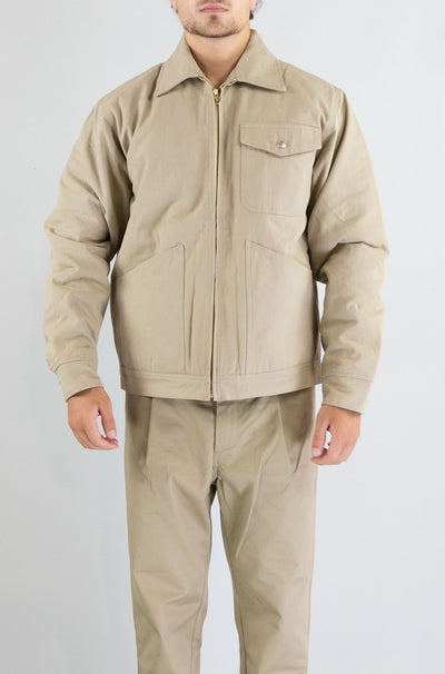 Giubbotto Universal Overall Beige da Uomo ht2533420a