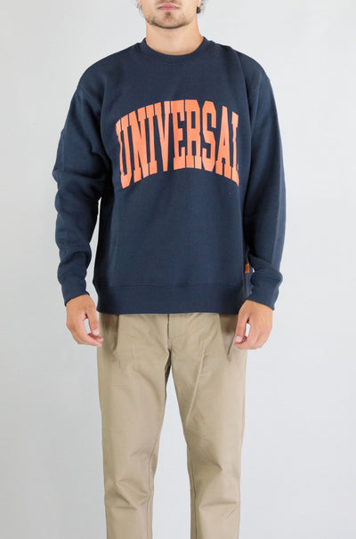 Felpa Universal Overall Blu da Uomo u2533900D