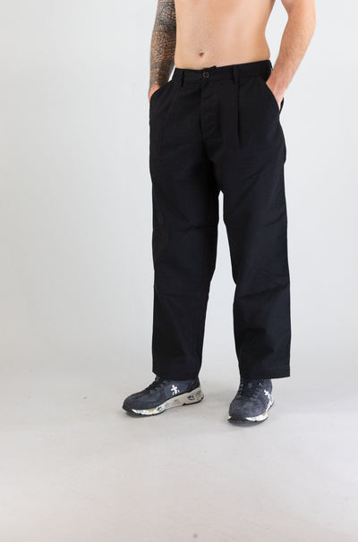 Pantalone Universal Work Black da Uomo 33136 brushed polytech duke pant
