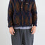 Maglia Universal Work Brown Navy da Uomo 33721 argyll fleece