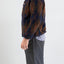 Maglia Universal Work Brown Navy da Uomo 33721 argyll fleece