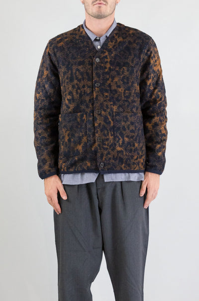 Maglia Universal Work Dark Navy Brown da Uomo 33722 night leopard