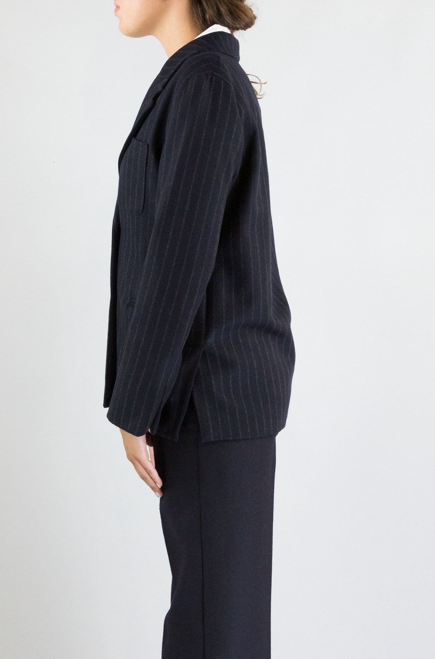Giacca Hanami D’Or Cocoa Pinstripe da Donna tabi 364