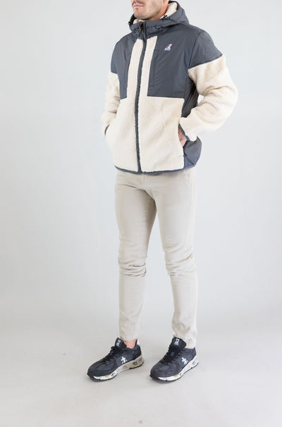 Felpa Kway Grey Shadow Ecru da Uomo k5122sw samson orsetto