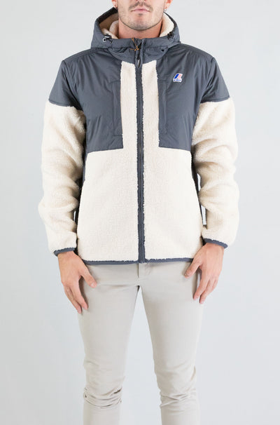 Felpa Kway Grey Shadow Ecru da Uomo k5122sw samson orsetto