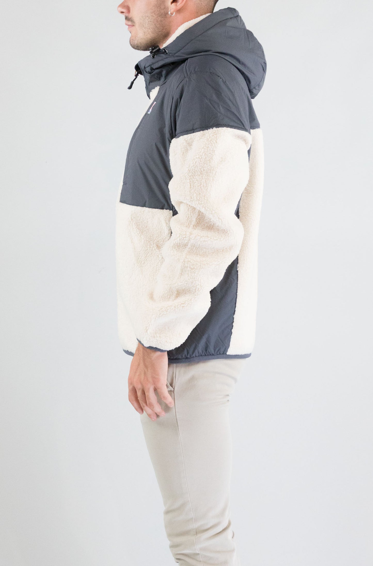 Felpa Kway Grey Shadow Ecru da Uomo k5122sw samson orsetto