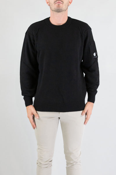 Maglia Cp Company Black da Uomo rfcmkn707a110149a