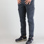 Pantalone 40weft Nero Slavato da Uomo aiko 2374 53702