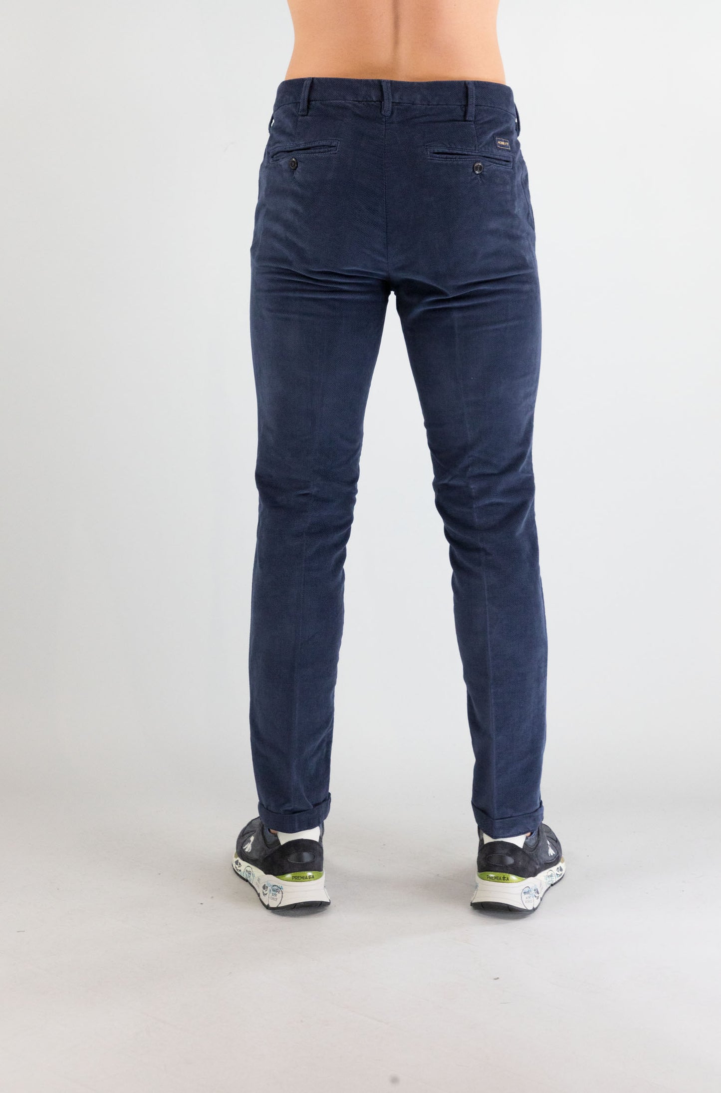Pantalone 40weft Blu da Uomo lenny 2407 56585