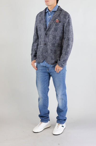 Giacca Bob Blu da Uomo a26marde n178t178