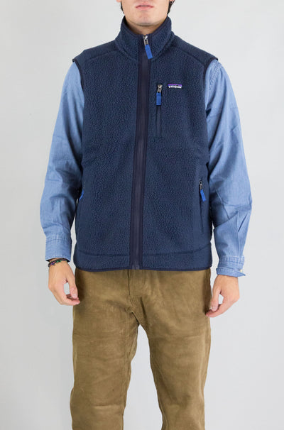 Felpa Patagonia Nnsu da Uomo 22821 retro pile vest