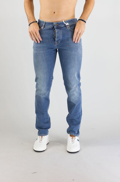 Jeans Roy Roger’S Weared 10 da Uomo rru118d0210028