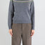 Maglia Nice Things Grigio Melange da Donna wkv002