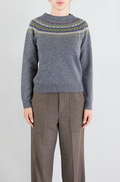 Maglia Nice Things Grigio Melange da Donna wkv002