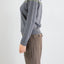 Maglia Nice Things Grigio Melange da Donna wkv002