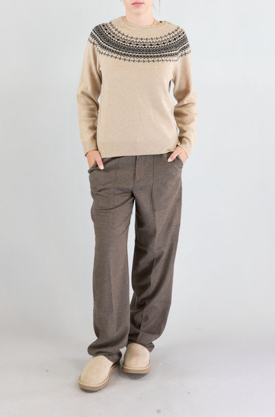 Maglia Nice Things Crudo da Donna wkv002