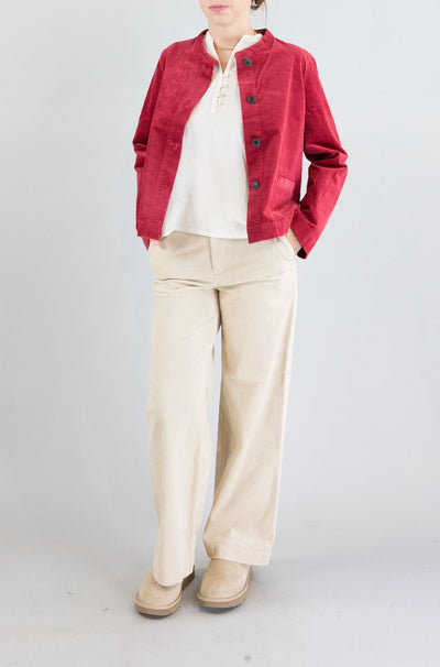 Giacca Nice Things Rosso da Donna wwv015
