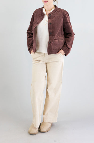 Giacca Nice Things Castagna da Donna wwv015