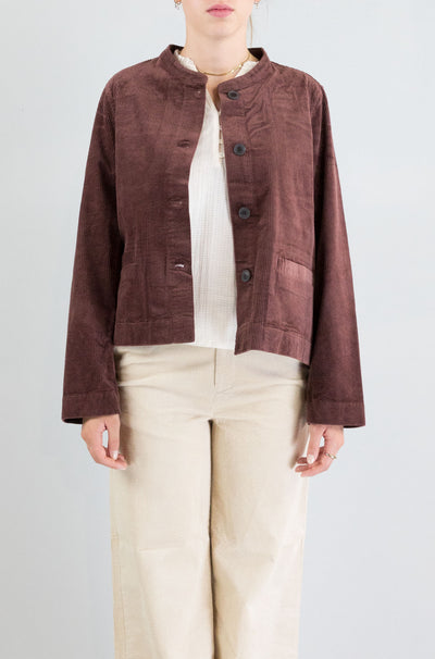 Giacca Nice Things Castagna da Donna wwv015