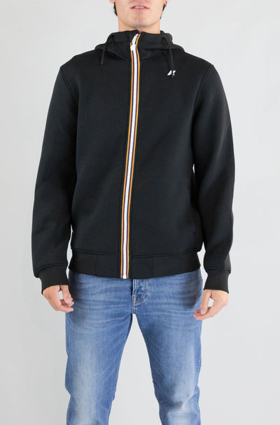 Giacca Kway Black Usy da Uomo k2141dw