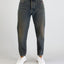 Jeans Amish Green Dirty da Uomo AMU001D4363008