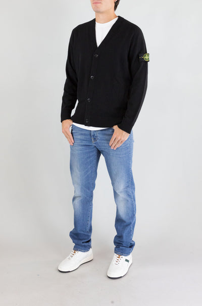 Cardigan Stone Island Voo29 da Uomo K2S155100065S00B4