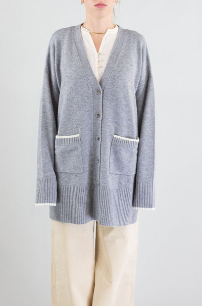 Cardigan Pinko Grigio da Donna tasmania