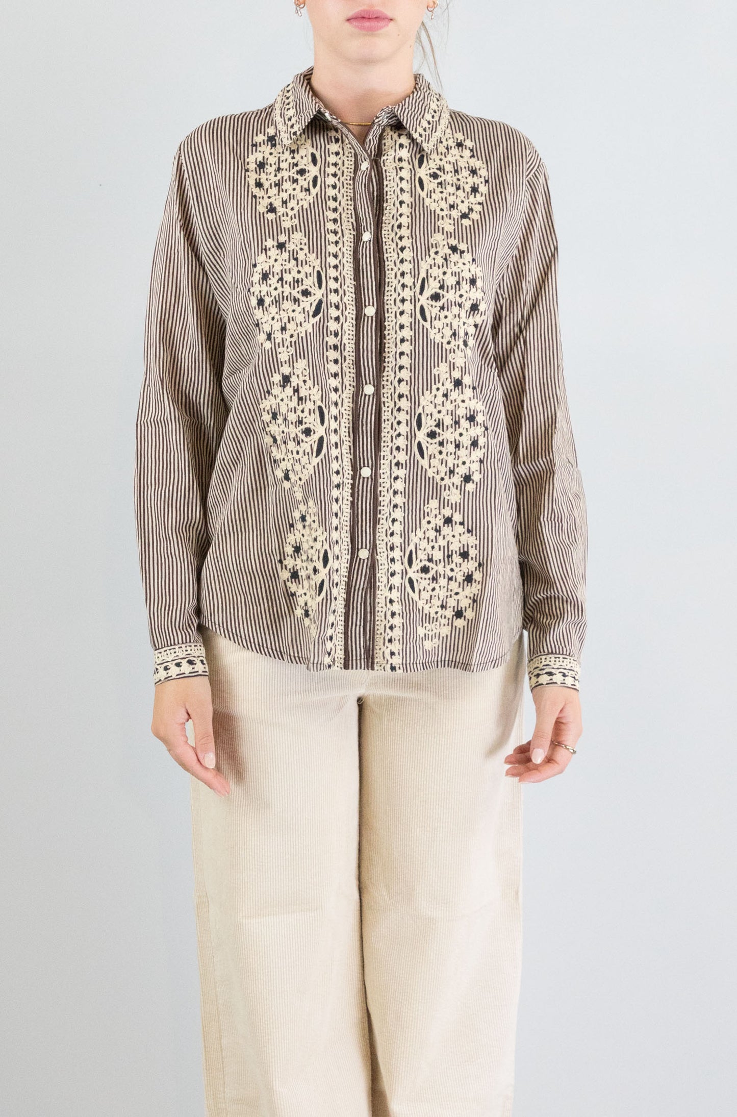 Blusa Maison Hotel Tobacco da Donna bebo