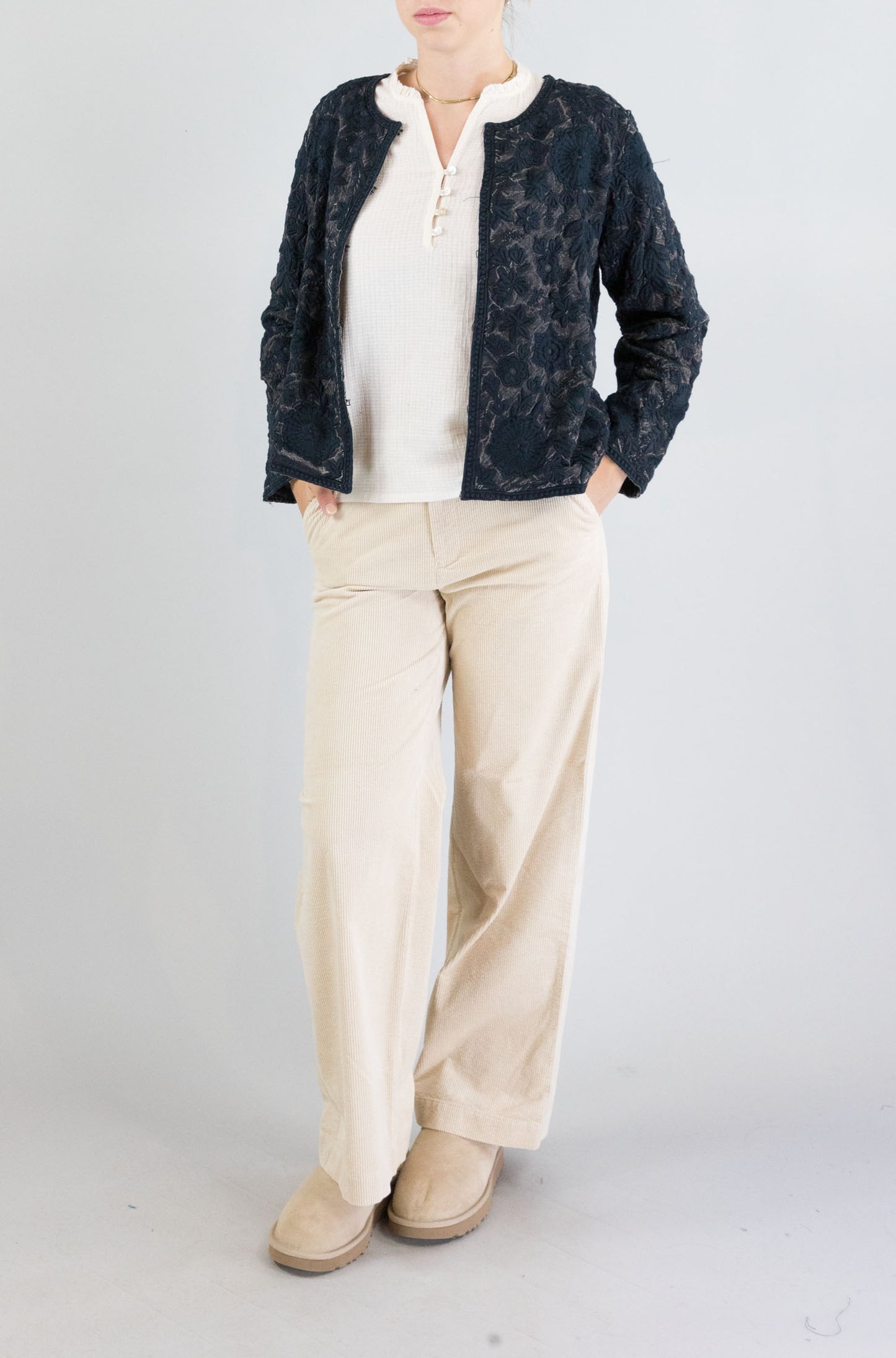 Giacchetto Maison Hotel Dark Blue da Donna balani