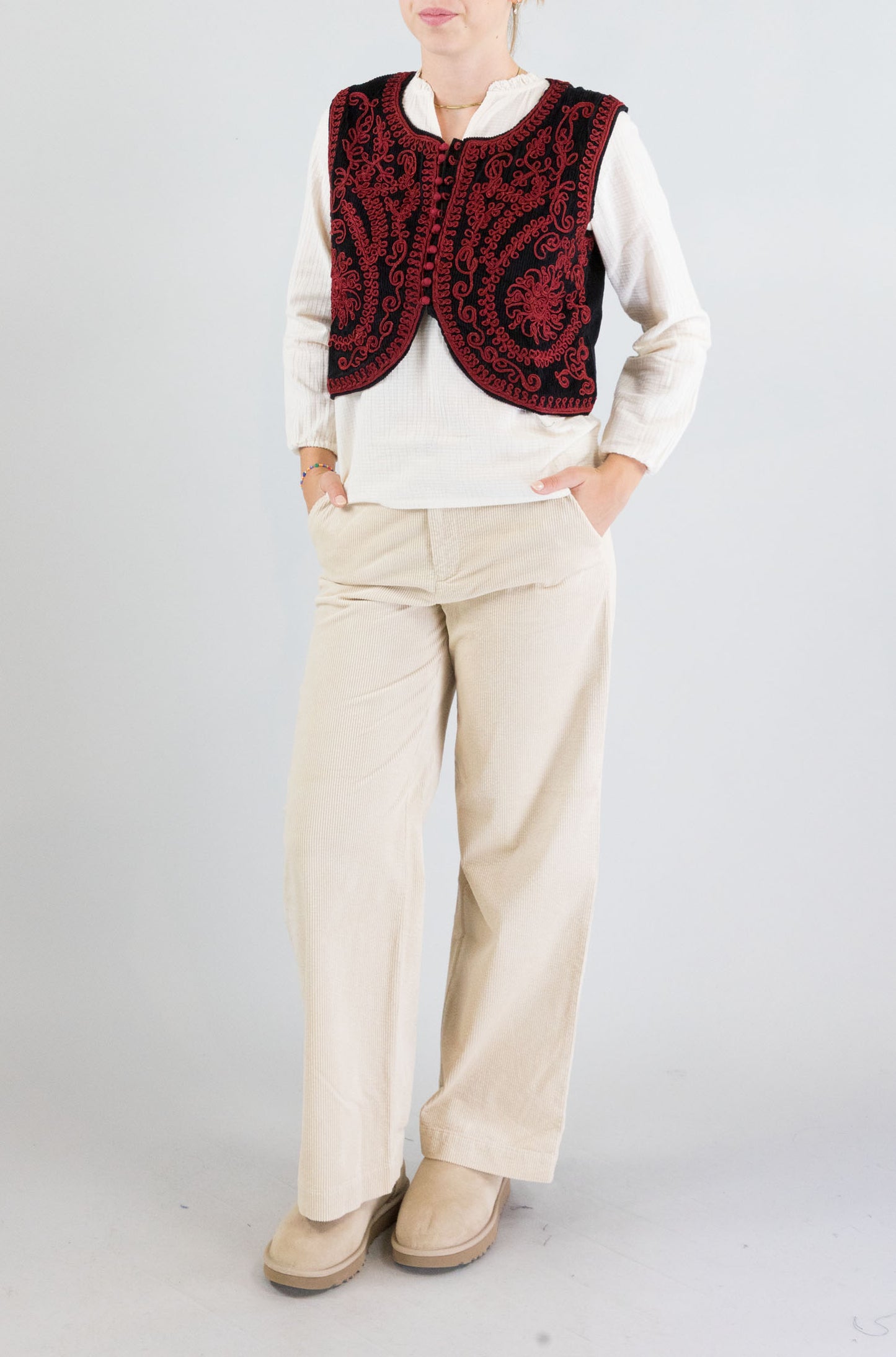 Vest Maison Hotel Noir da Donna francisco
