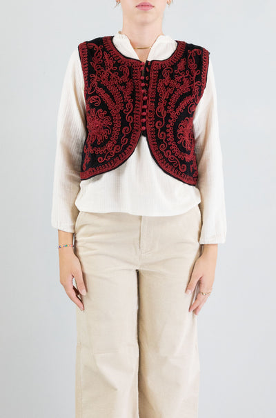 Vest Maison Hotel Noir da Donna francisco