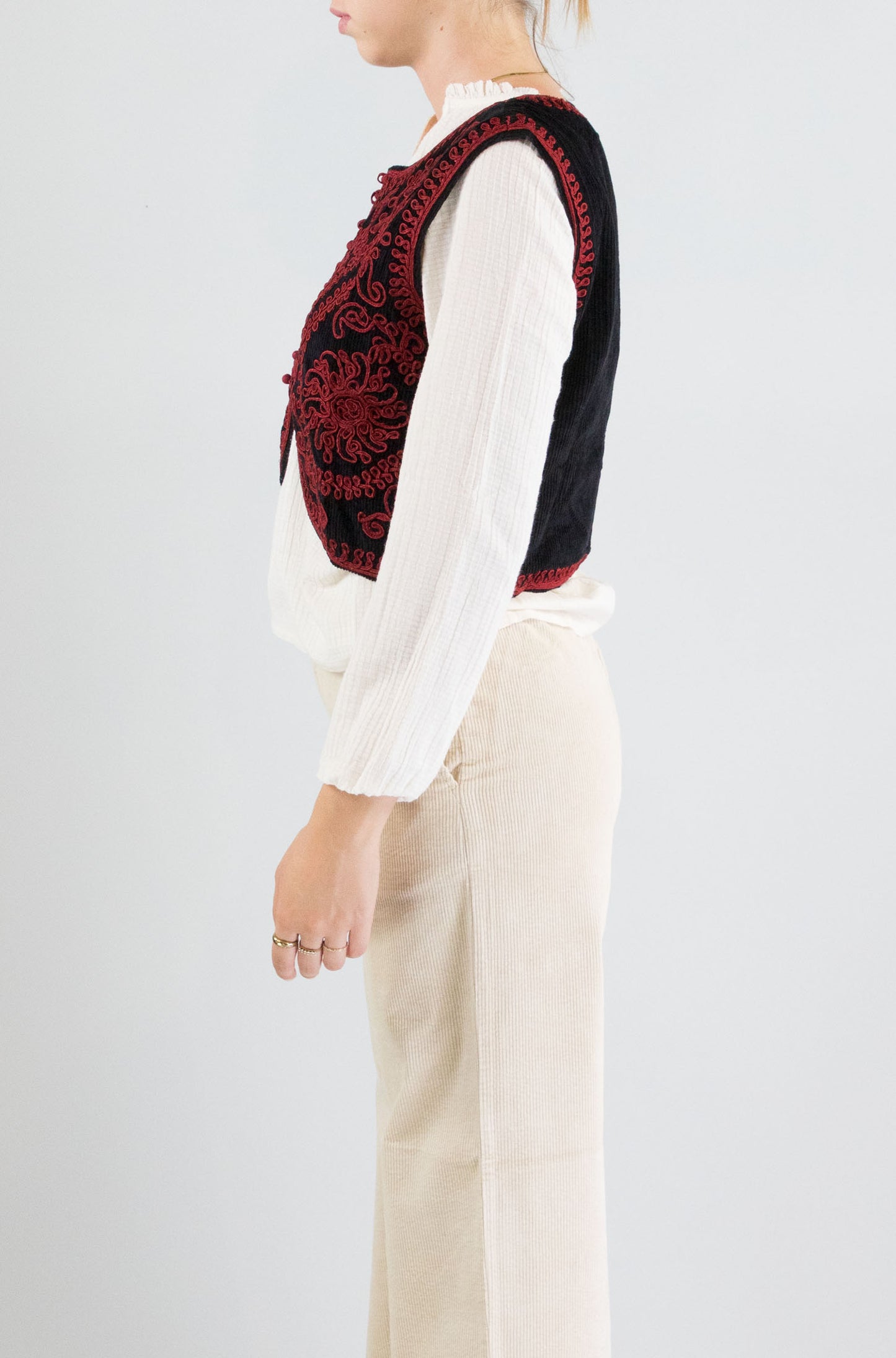 Vest Maison Hotel Noir da Donna francisco